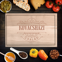 Család neves 1 vágódeszka